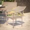 Flash Furniture Natural PE Rattan Wicker Patio Dining Chair TT-TT002-NAT-GG - alternate 8